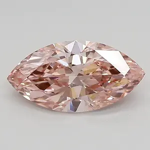 0.97ct FANCY INTENSE  PINK VS1 Marquise (IGI)