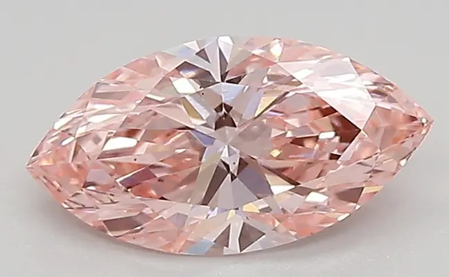 0.97ct FANCY VIVID  PINK VS1 Marquise (IGI)