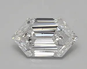 0.97ct D VVS2 Long Hexagon (IGI)