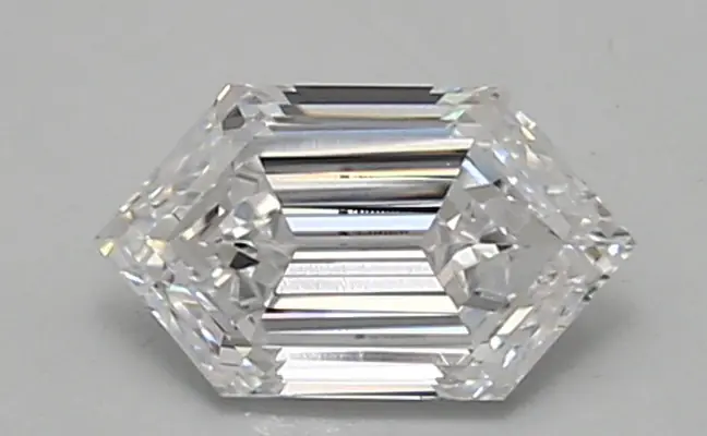 0.97ct D VVS2 Long Hexagon (IGI)