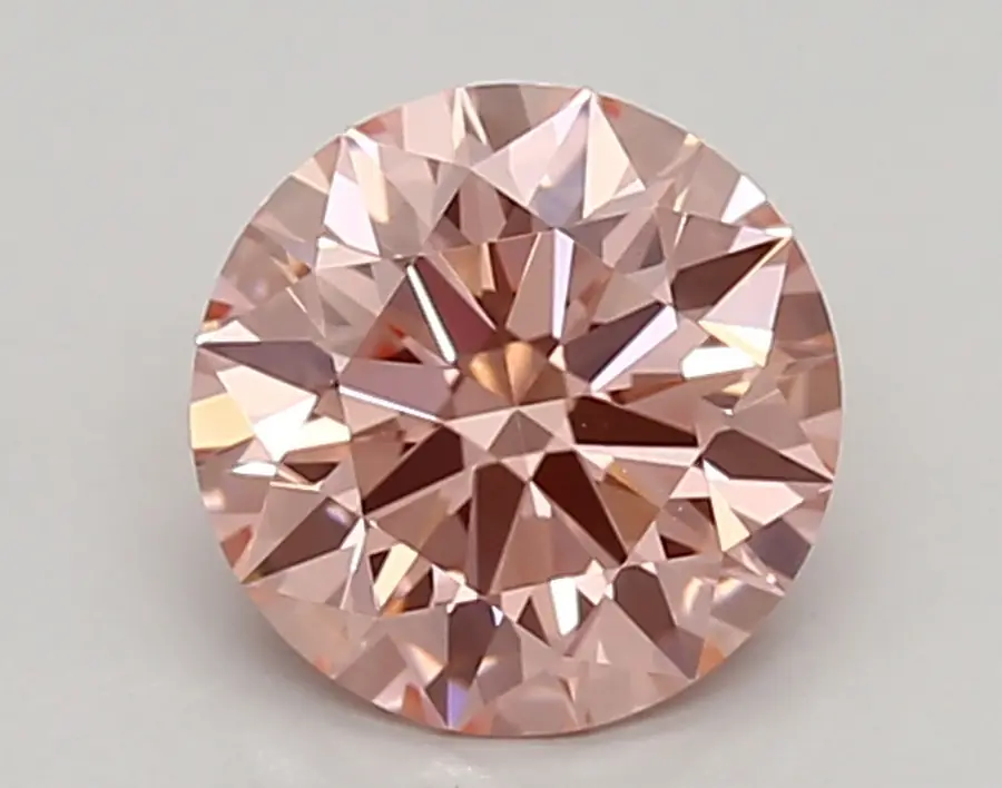 0.97ct FANCY VIVID  PINK VVS2 Round (IGI)