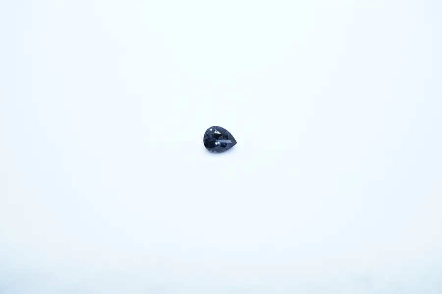 1 ct Pear Blue Spinel