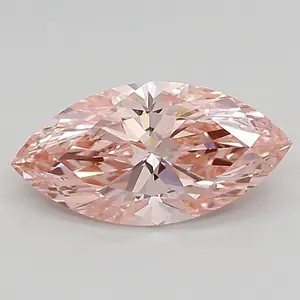0.96ct FANCY VIVID  PINK VVS2 Marquise (IGI)