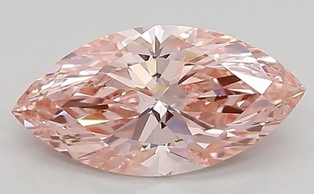 0.96ct FANCY VIVID  PINK VVS2 Marquise (IGI)
