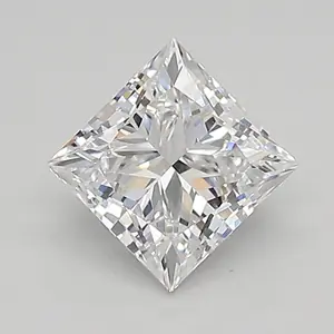 0.95ct D VVS2 Princess (IGI)