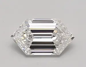0.95ct D VVS2 Long Hexagon (IGI)