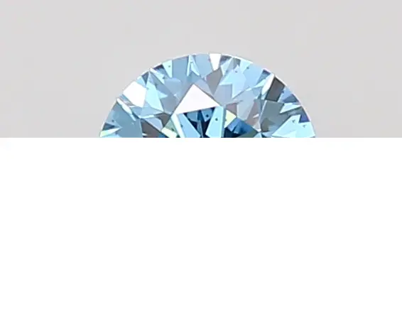 0.95ct FANCY VIVID  BLUE SI2 Round (IGI)