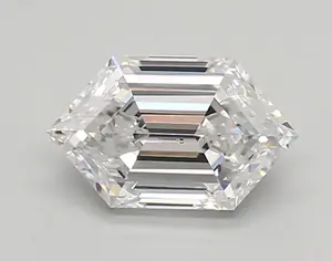 0.94ct D VVS2 Long Hexagon (IGI)