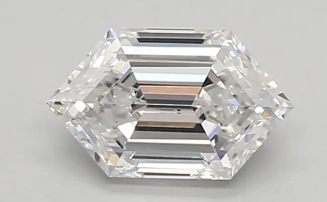 0.94ct D VVS2 Long Hexagon (IGI)
