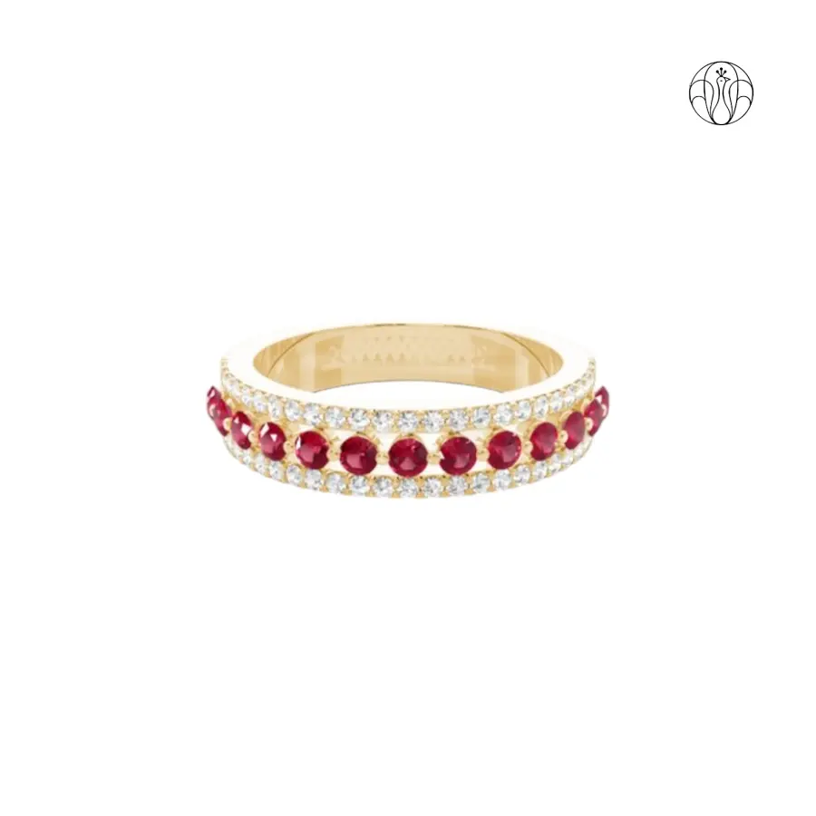 Meera Ring (CI. Zaveri)- 0.295 CTW 50 PCS VS1 Lab Grown Round Diamond  Ring