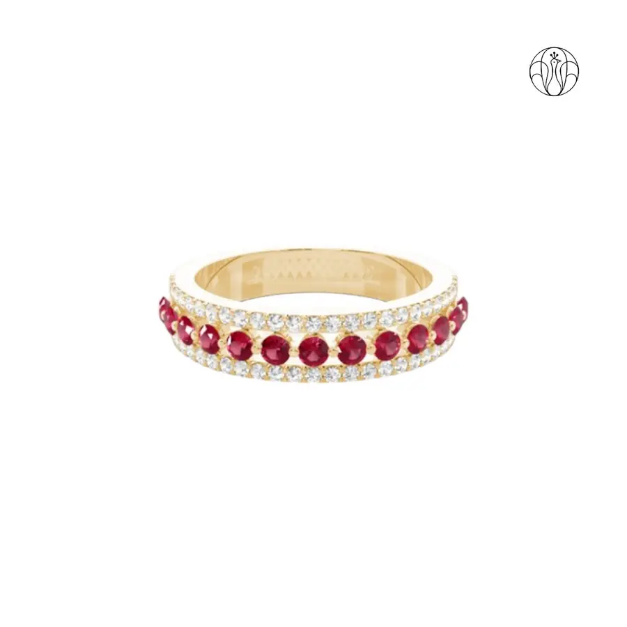 Meera Ring (CI. Zaveri)- 0.295 CTW 50 PCS VS1 Lab Grown Round Diamond  Ring