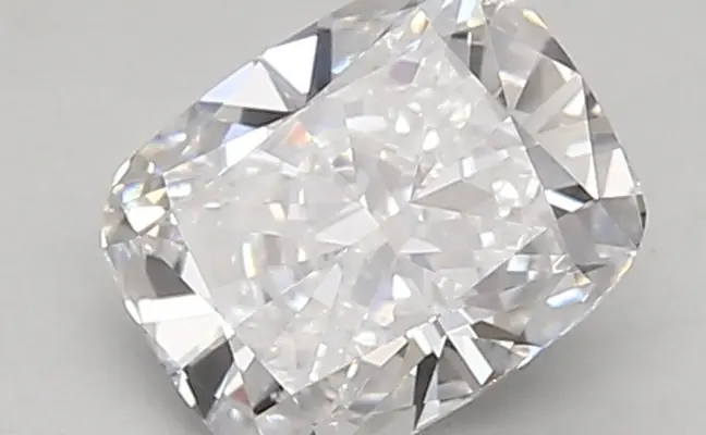 0.93ct D VVS2 Cushion (IGI)