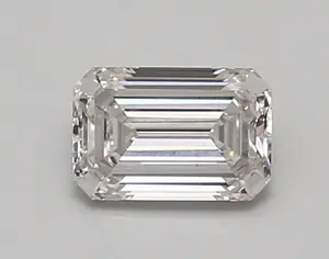0.93ct F VS1 Emerald (IGI)
