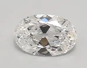 0.93ct D VS1 Oval Old Miner (IGI)