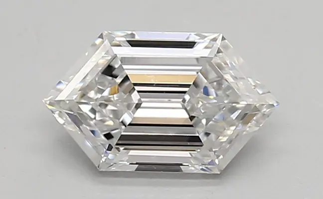 0.93ct D VS1 Long Hexagon (IGI)