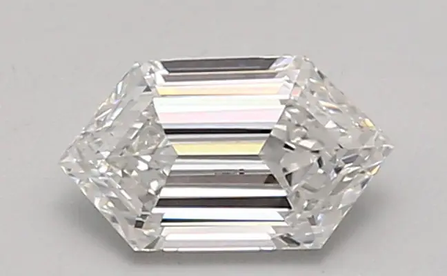 0.93ct E VVS2 Long Hexagon (IGI)
