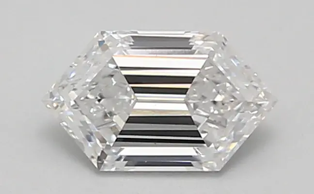 0.93ct D VS1 Long Hexagon (IGI)