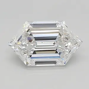 0.93ct D VS1 Long Hexagon (IGI)