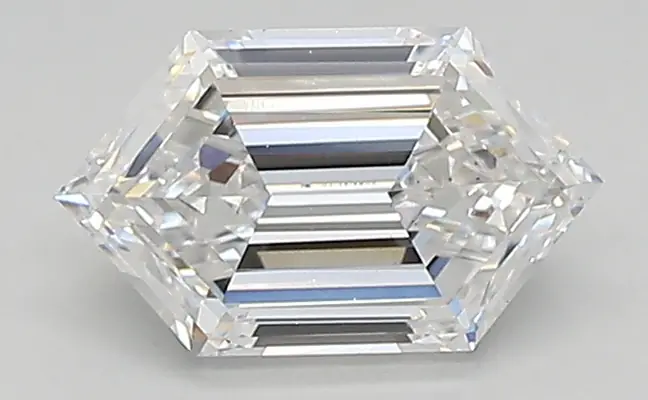 0.93ct D VS1 Long Hexagon (IGI)
