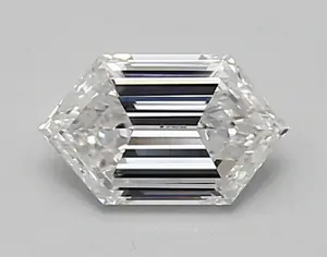 0.93ct D VVS2 Long Hexagon (IGI)