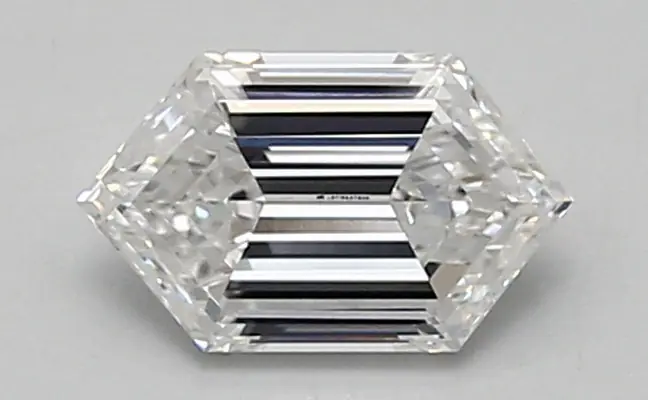 0.93ct D VVS2 Long Hexagon (IGI)