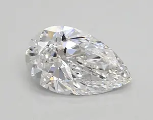 0.92ct D VVS2 Pear (IGI)