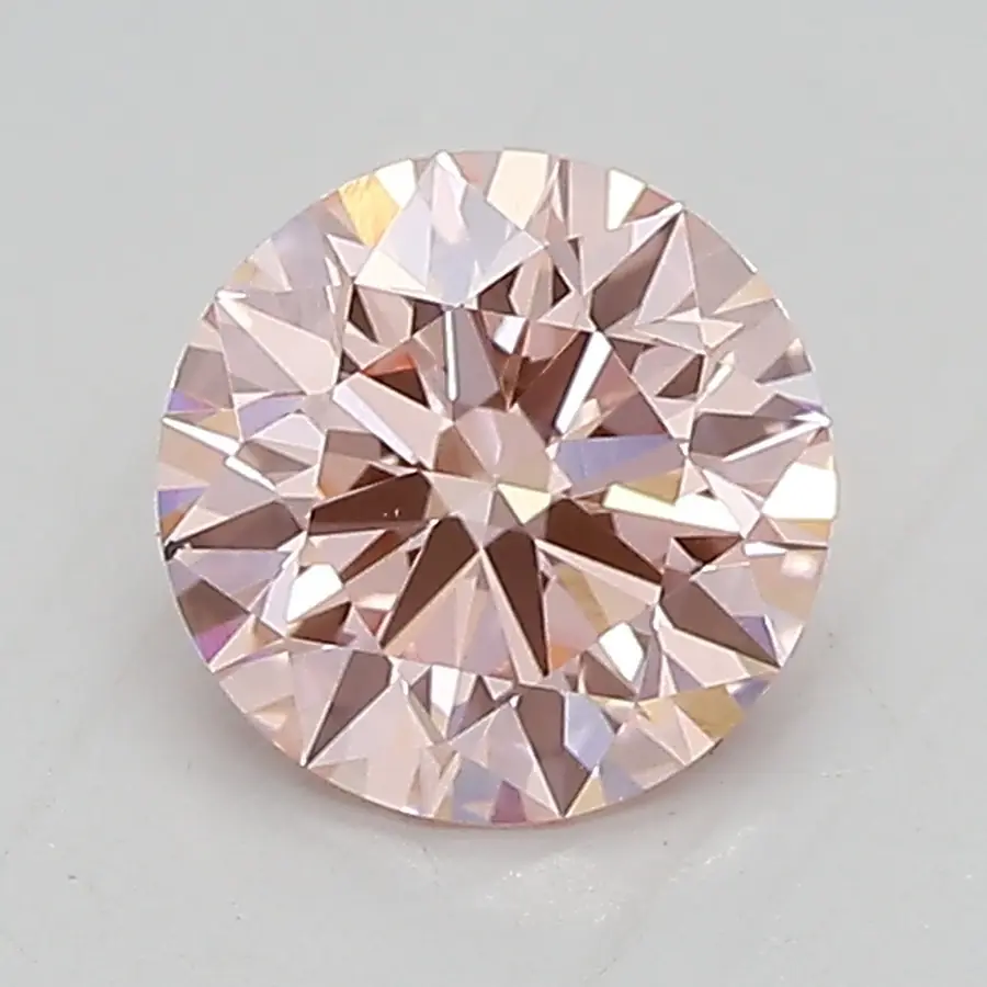 0.92ct FANCY INTENSE  PINK VS1 Round (IGI)