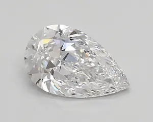 0.92ct D VVS2 Pear (IGI)