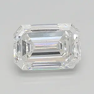 0.92ct E SI1 Emerald (IGI)