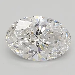 0.91ct F VS2 Oval (IGI)