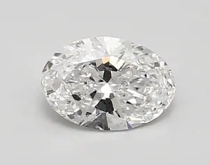 0.91ct D SI1 Oval (IGI)