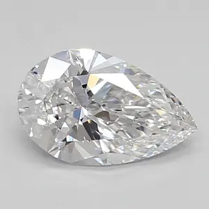 0.91ct D VVS2 Pear (IGI)