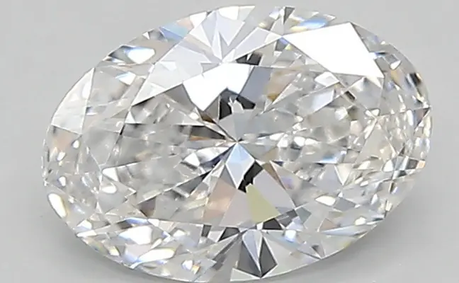 0.91ct E VVS2 Oval (IGI)