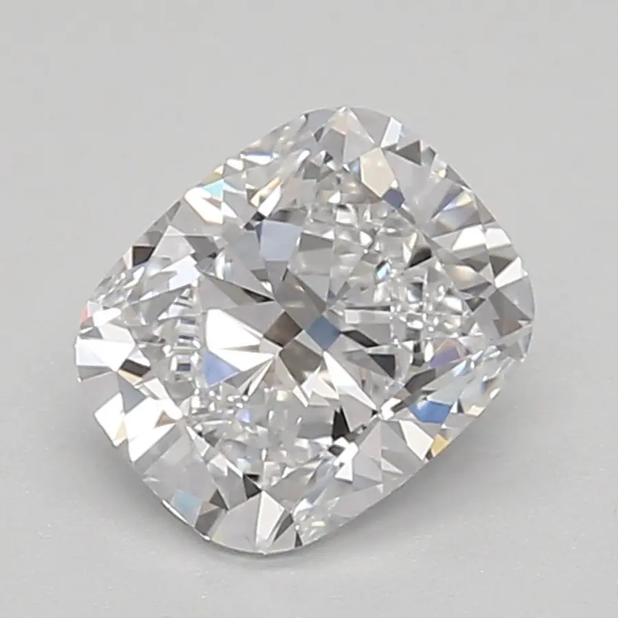 0.91ct D VVS2 Cushion (IGI)