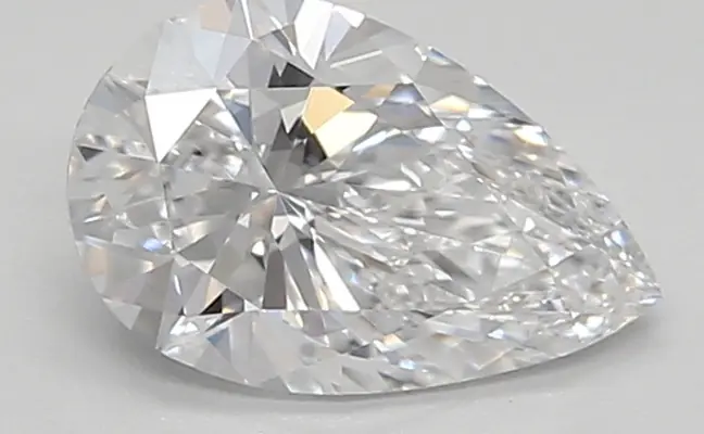 0.91ct D VVS2 Pear (IGI)