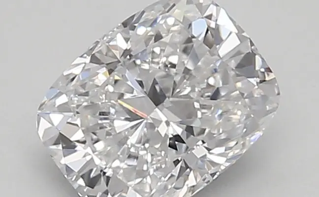0.91ct D VVS2 Cushion (IGI)