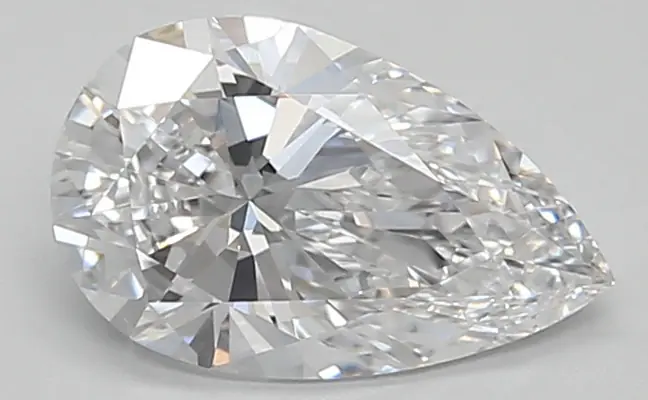 0.91ct D VVS2 Pear (IGI)