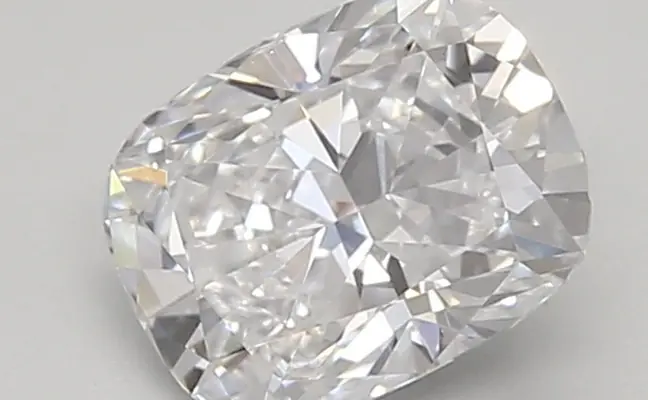 0.91ct D VVS2 Cushion (IGI)