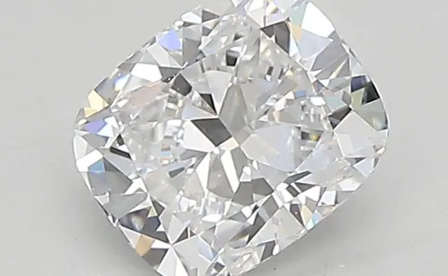 0.91ct D VVS2 Cushion (IGI)
