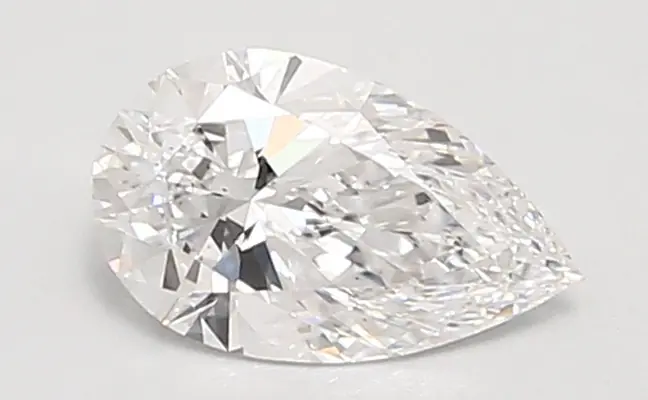 0.91ct D VS2 Pear (IGI)
