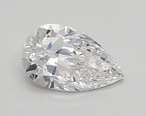 0.91ct D VVS2 Pear (IGI)