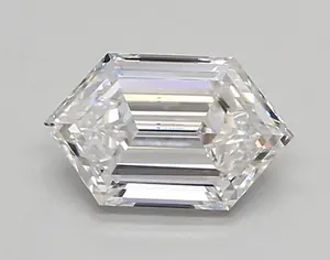 0.91ct D VVS2 Long Hexagon (IGI)