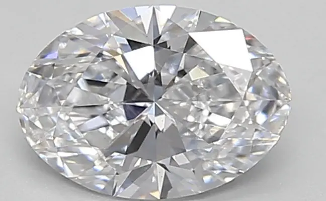 0.90ct D VS1 Oval (IGI)