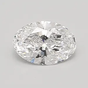 0.90ct D VVS2 Oval (IGI)