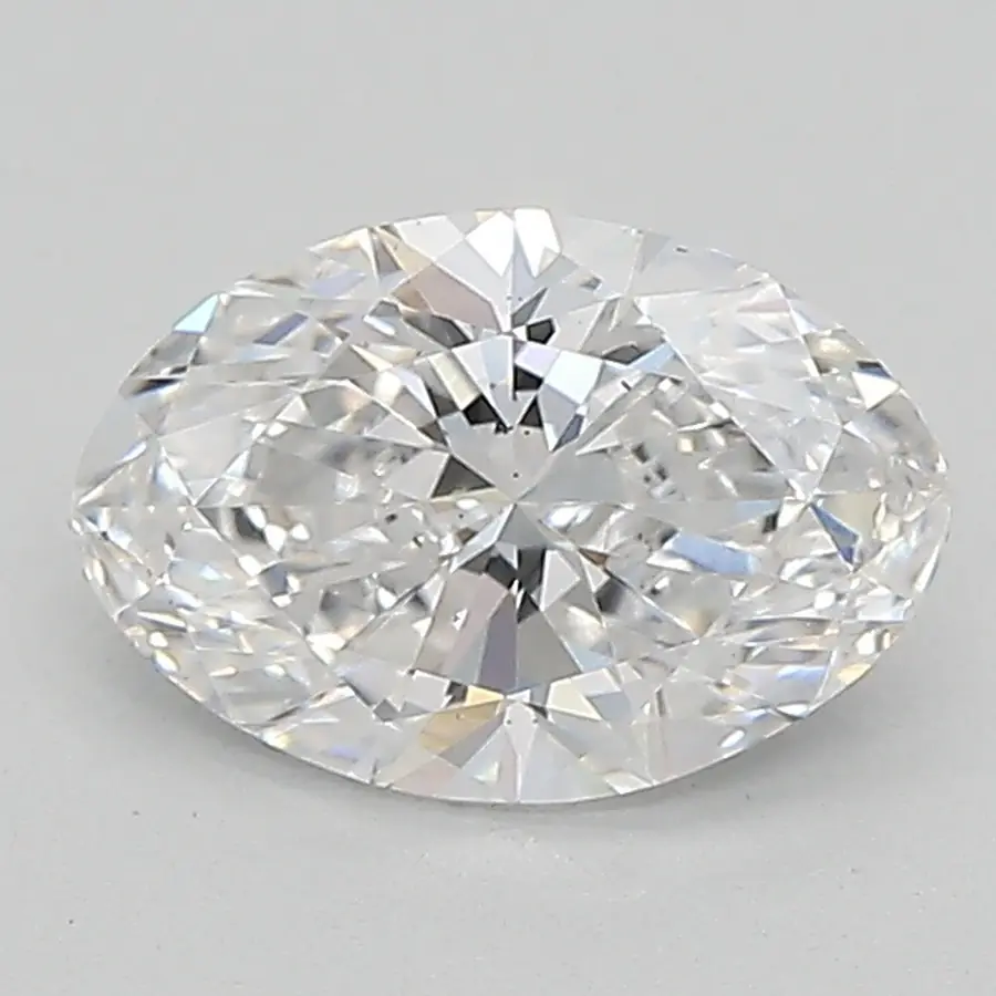 0.90ct D SI1 Oval (IGI)