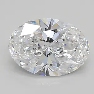 0.90ct D VVS2 Oval (IGI)