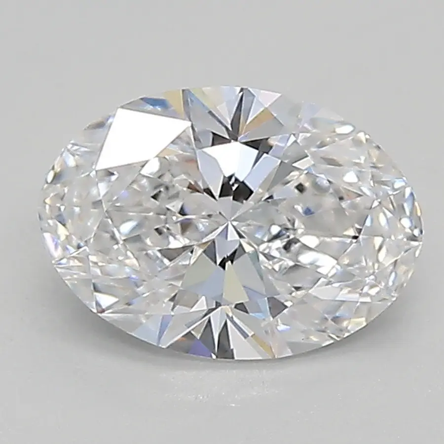 0.90ct D VVS2 Oval (IGI)