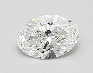 0.90ct D VS1 Oval (IGI)