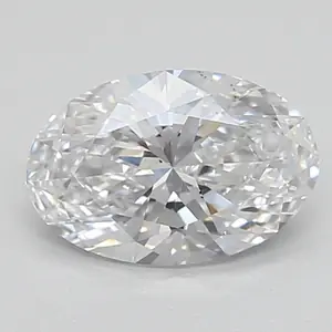 0.90ct D VS2 Oval (IGI)