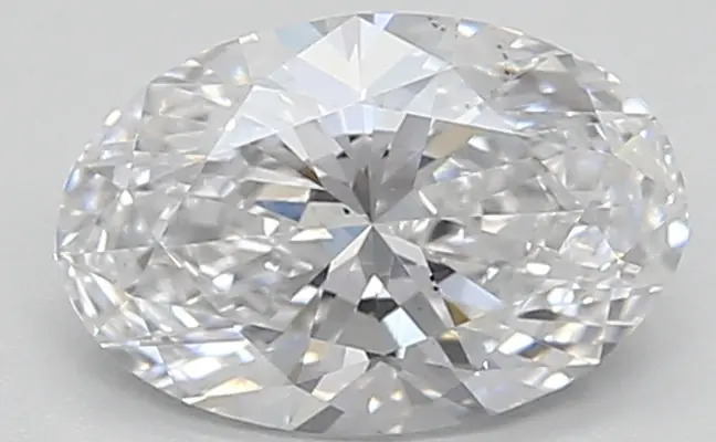 0.90ct D VS2 Oval (IGI)